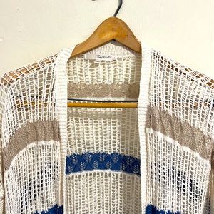 NEVER WORN Say What? Light Beachy Sweater